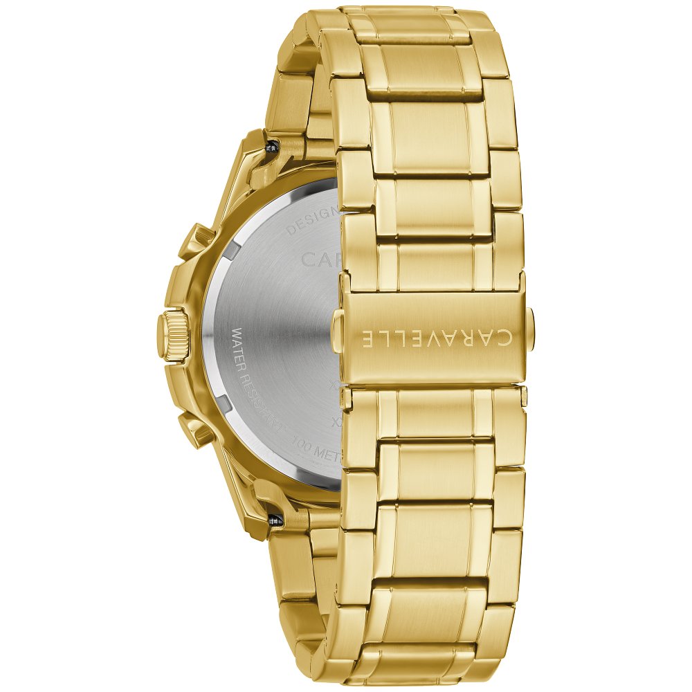 Caravelle Stainless Steel Sport Mens Watch