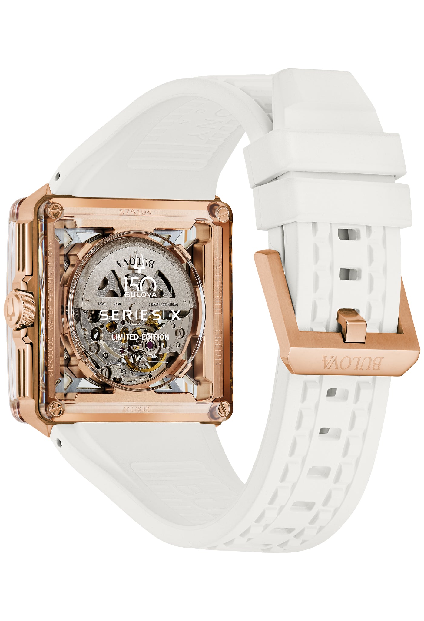 Bulova Stainless Steel Luxury Mens Watch