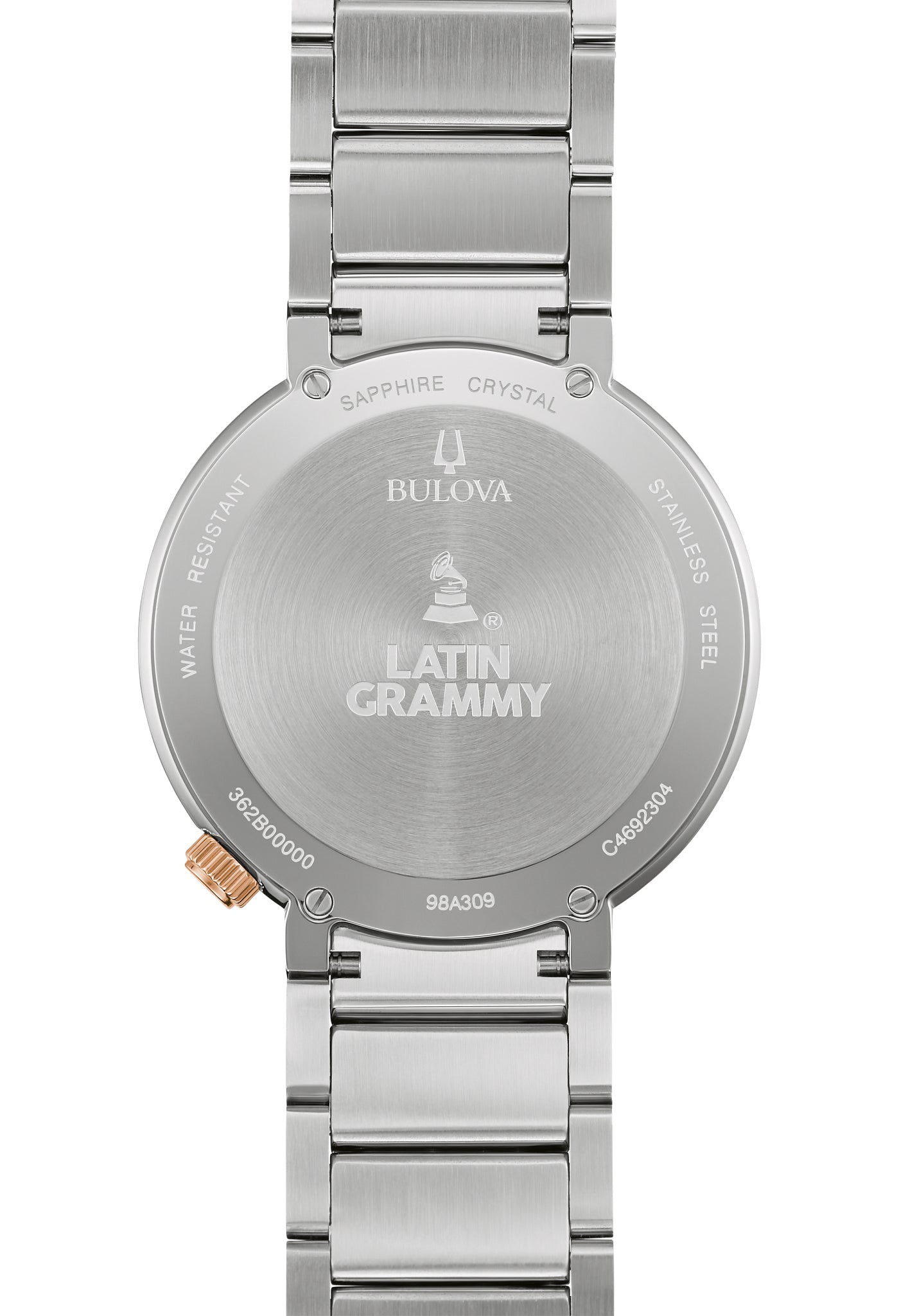 Bulova Stainless Steel Latin Grammy Mens Watch
