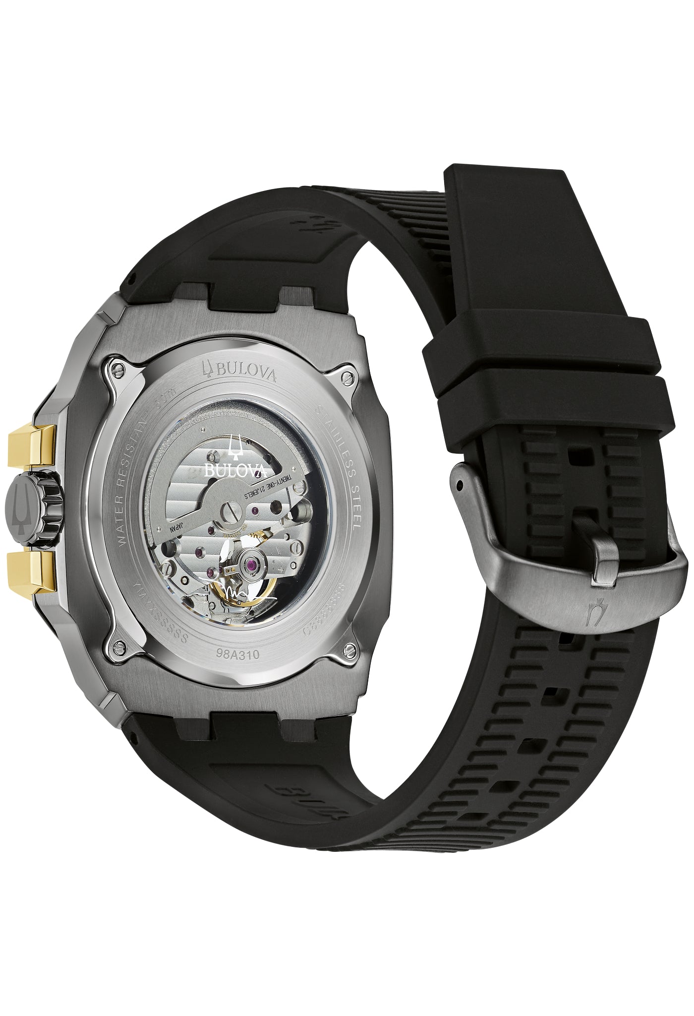 Bulova Stainless Steel Marc Anthony Mens Watch