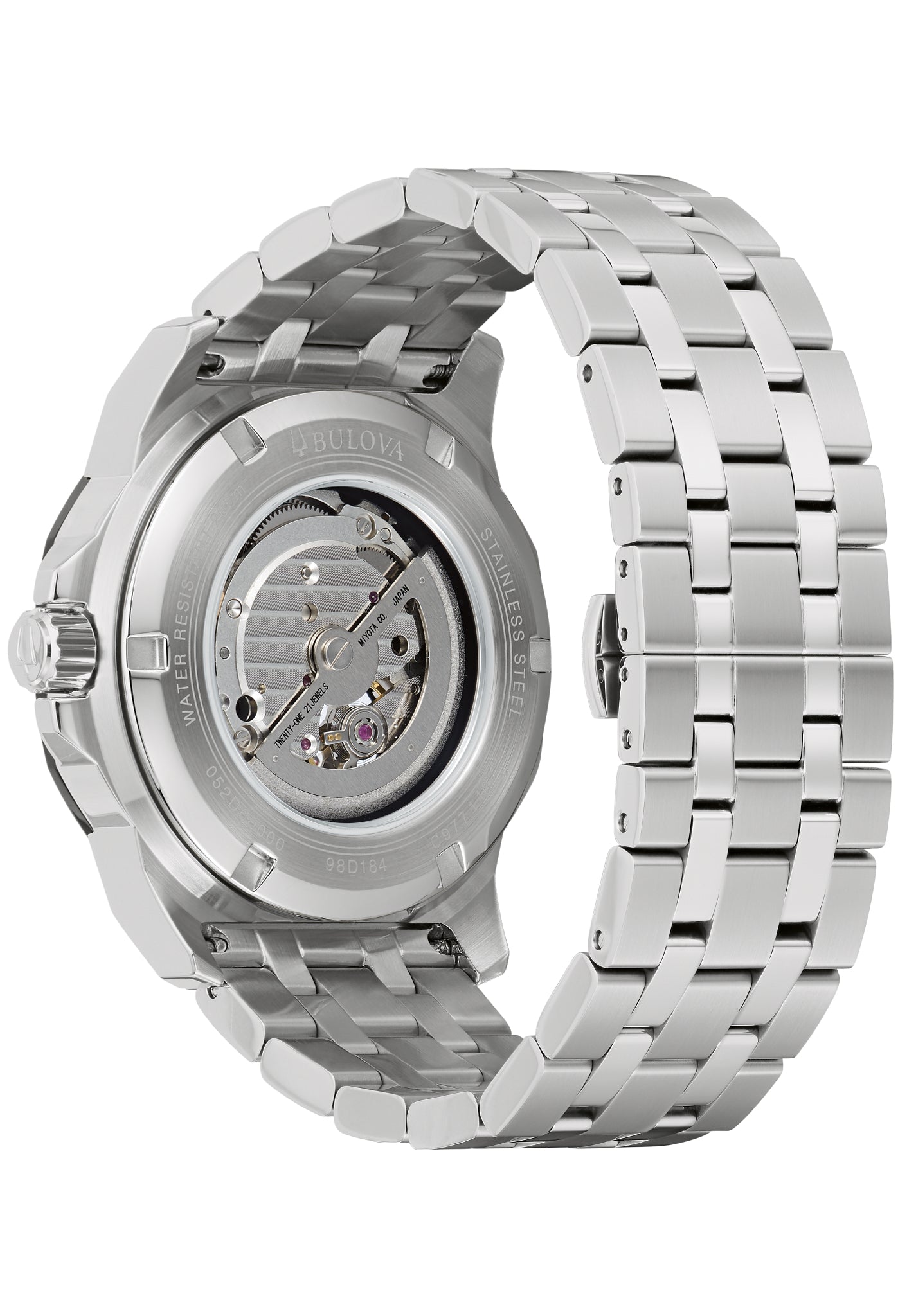 Bulova Stainless Steel Marc Anthony Mens Watch
