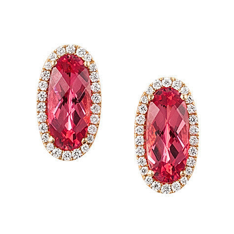 Padparadscha Earrings
