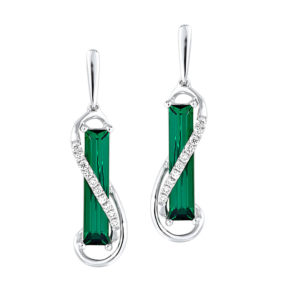 Emerald Earrings