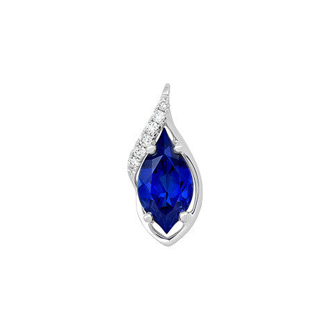 Blue Sapphire Pendant