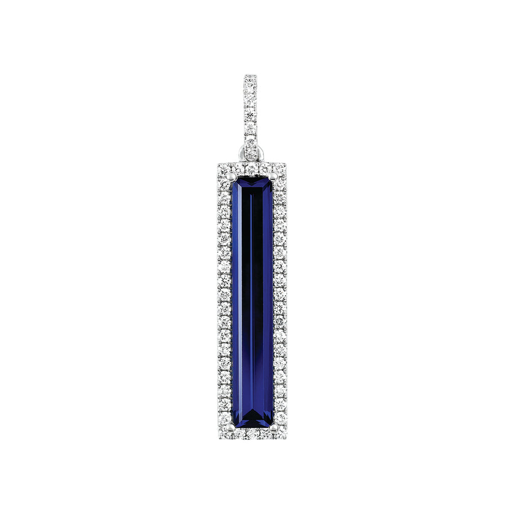 Blue Sapphire Pendant