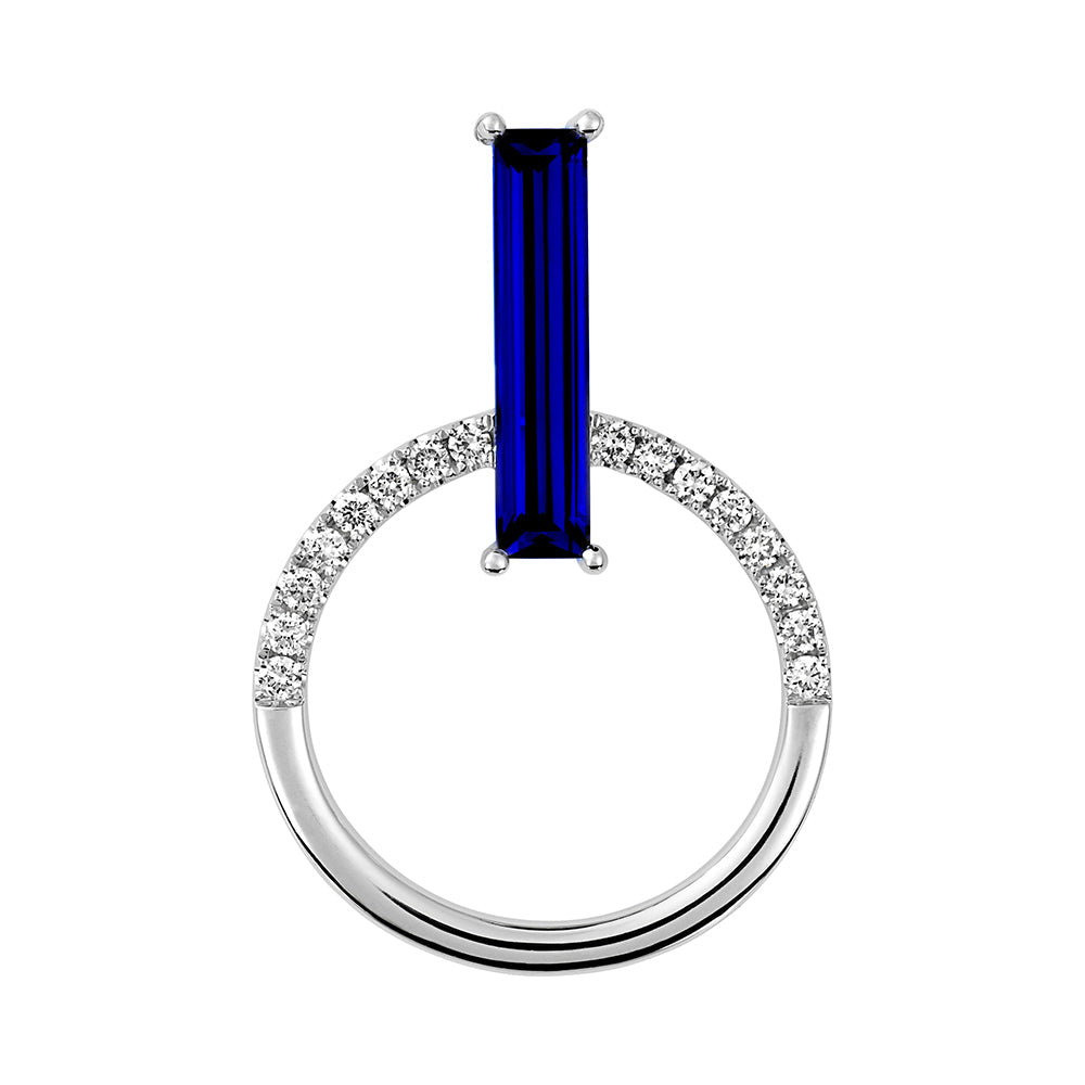 Blue Sapphire Pendant
