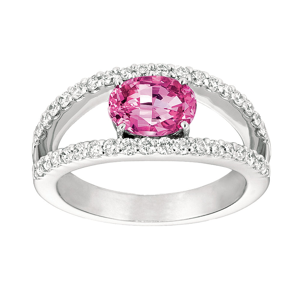 Pink Sapphire Ring