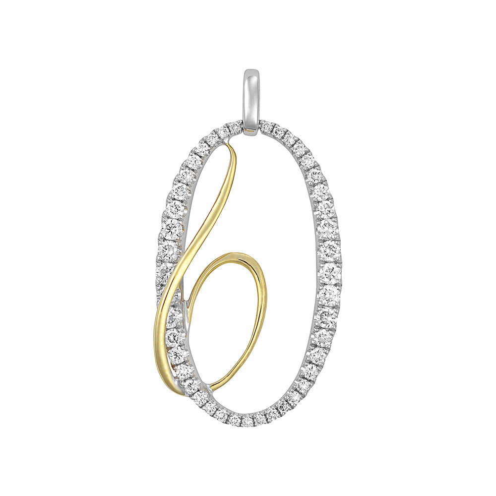 Lab Grown Diamond Anniversary Pendant 6