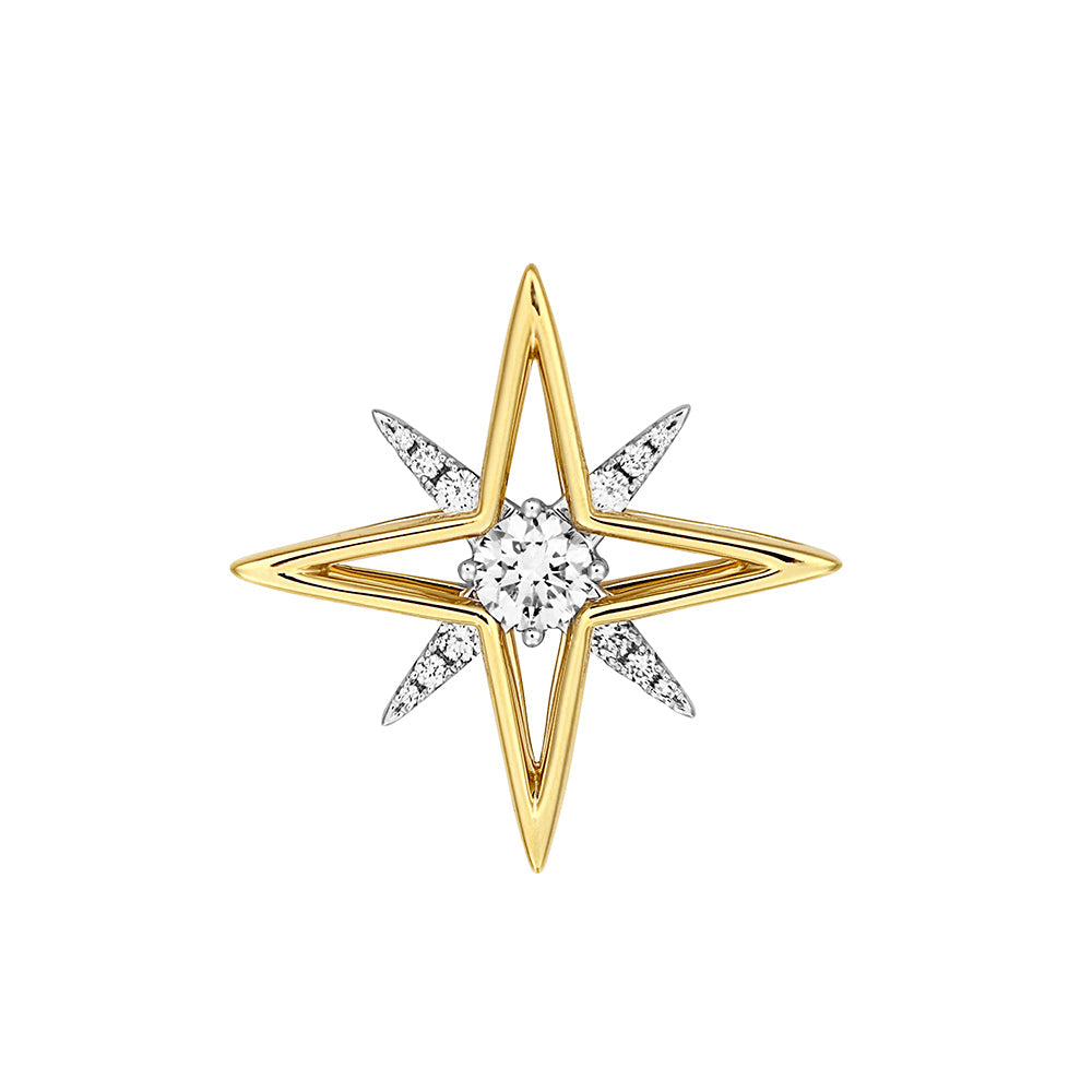 Lab Grown Diamond Star Pendant