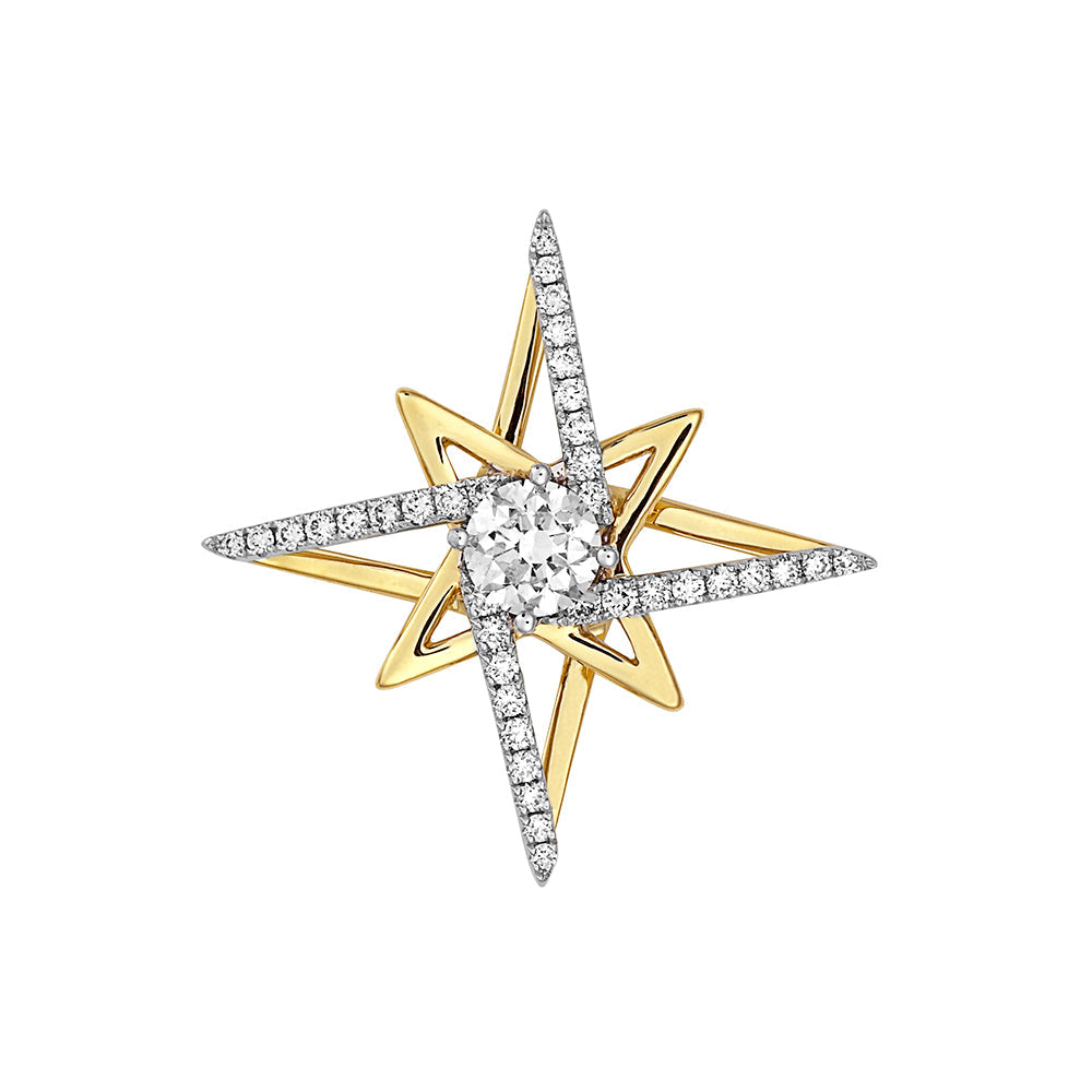 Lab Grown Diamond Star Pendant