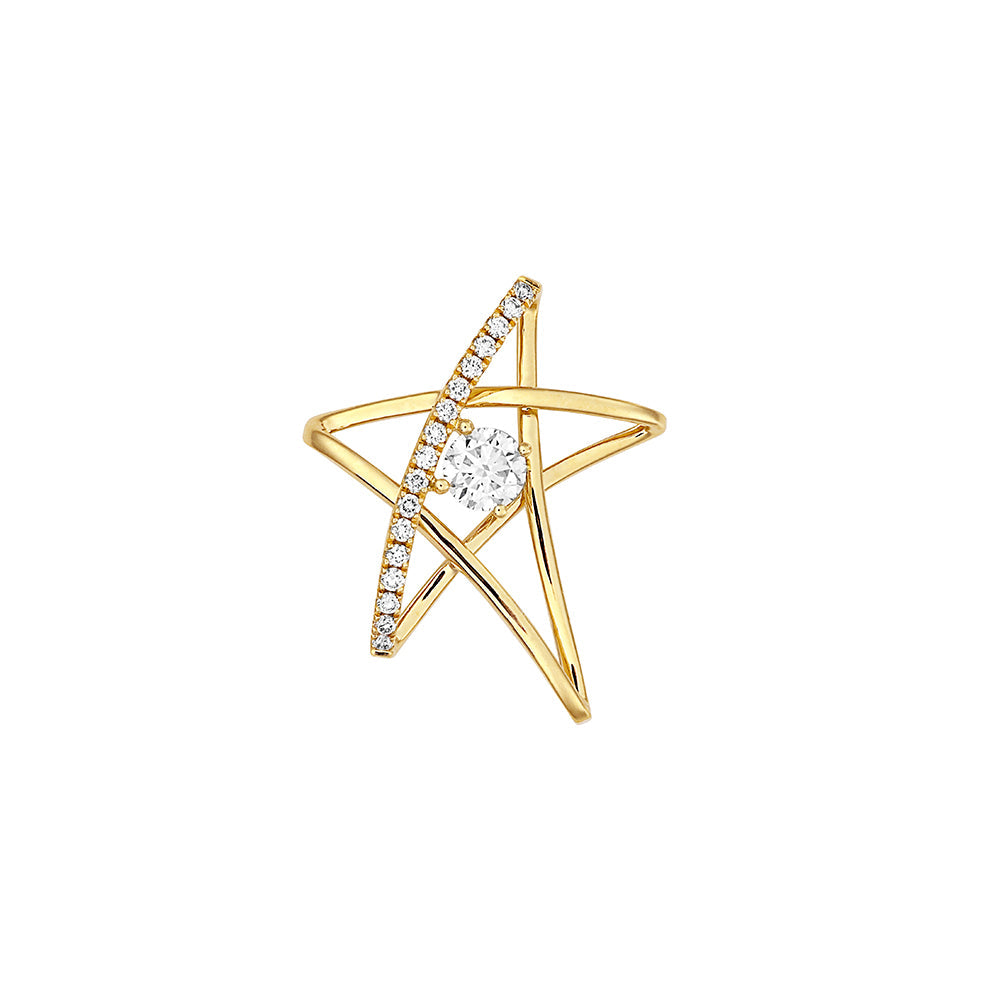 Lab Grown Diamond Star Pendant