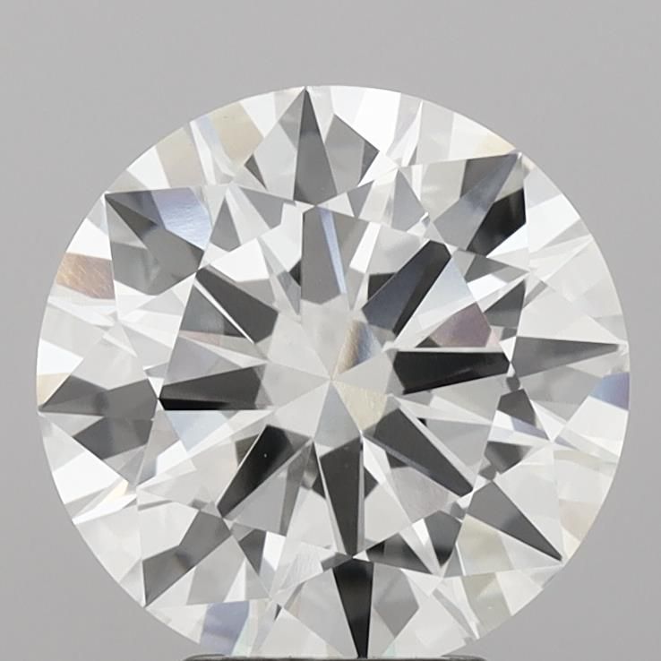 4.01ct Round Lab Grown Diamond (Colour F, Clarity VVS2, Cut EX, IGI Certified)