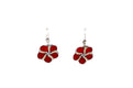 Sumba Earrings- Coral