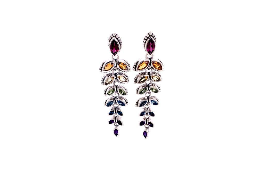 Evening Flight Earrings- Multi