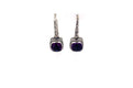 Honesty Earrings- Amethyst