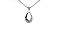 Embrace Pendant- Black Shell