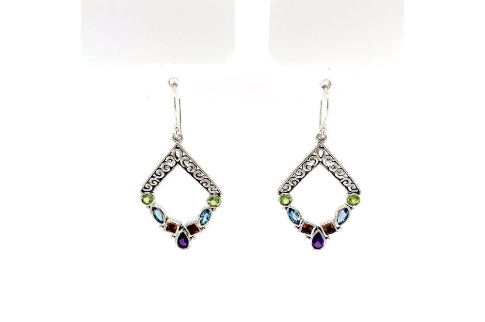 Riviera Filigree Earrings- Multi