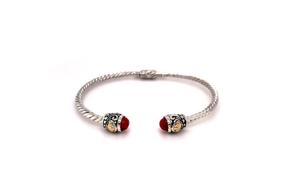 Sienna Bangle- Coral