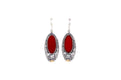 Bliss Earrings- Coral