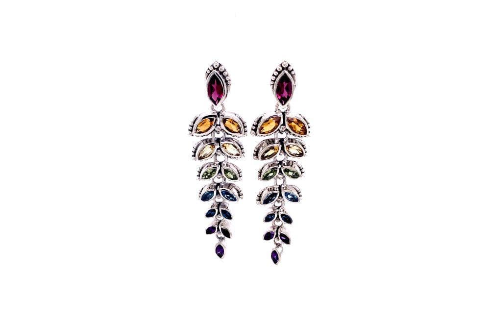 Evening Flight Earrings- Multi
