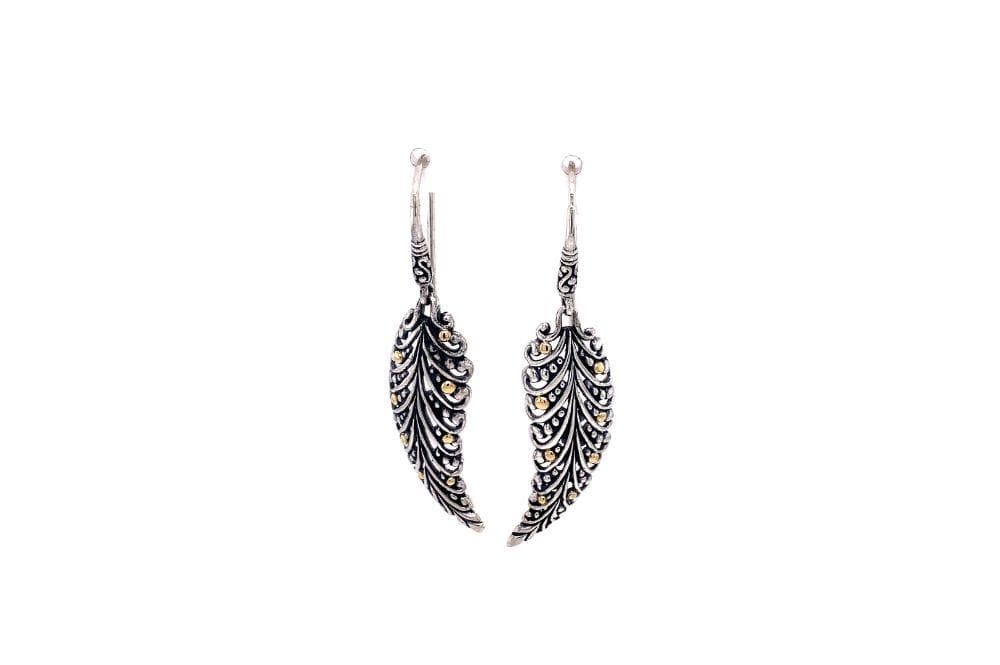 Pecan Leaf Earrings