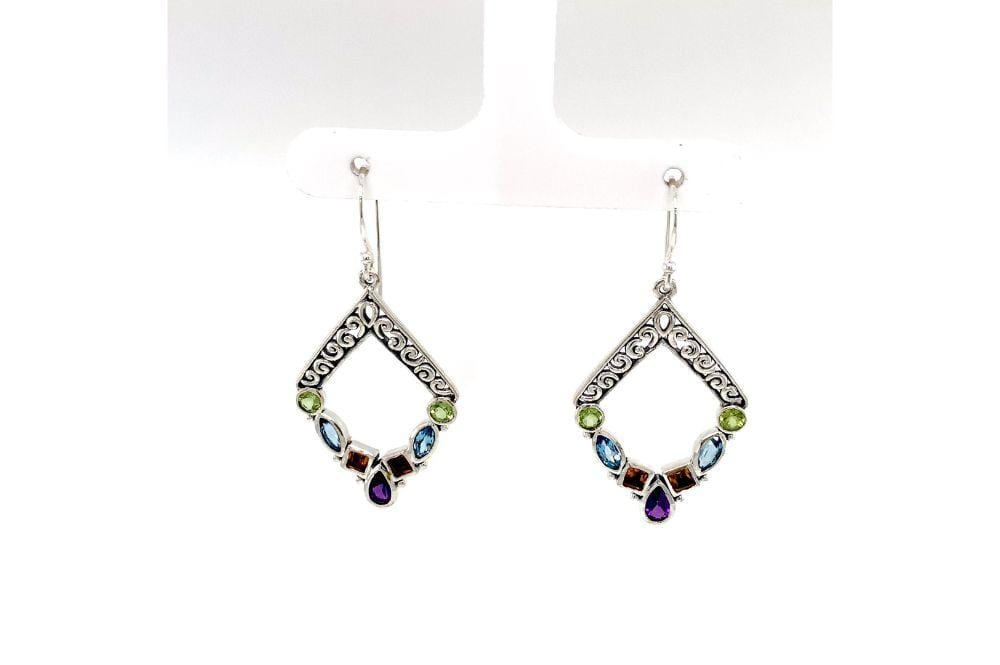 Riviera Filigree Earrings- Multi