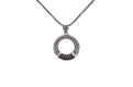 Ubud Pendant- Black Spinel