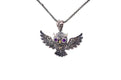Owl Pendant- Amethyst