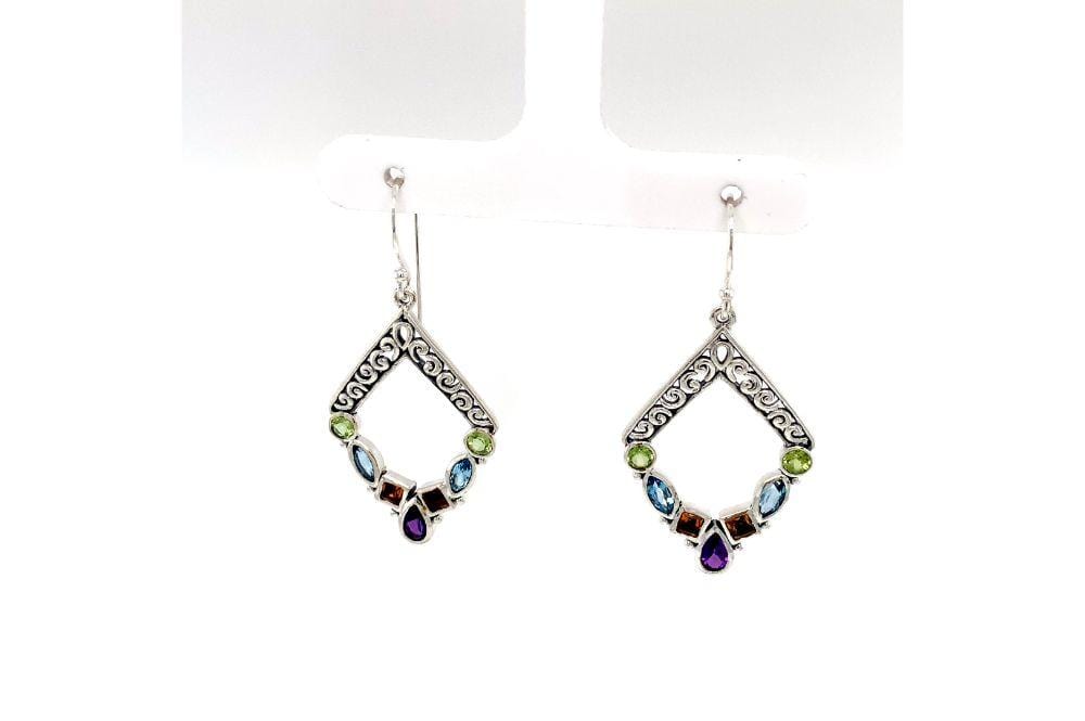 Riviera Filigree Earrings- Multi