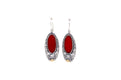Bliss Earrings- Coral
