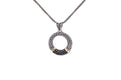 Ubud Pendant- Black Spinel