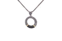 Ubud Pendant- Black Spinel