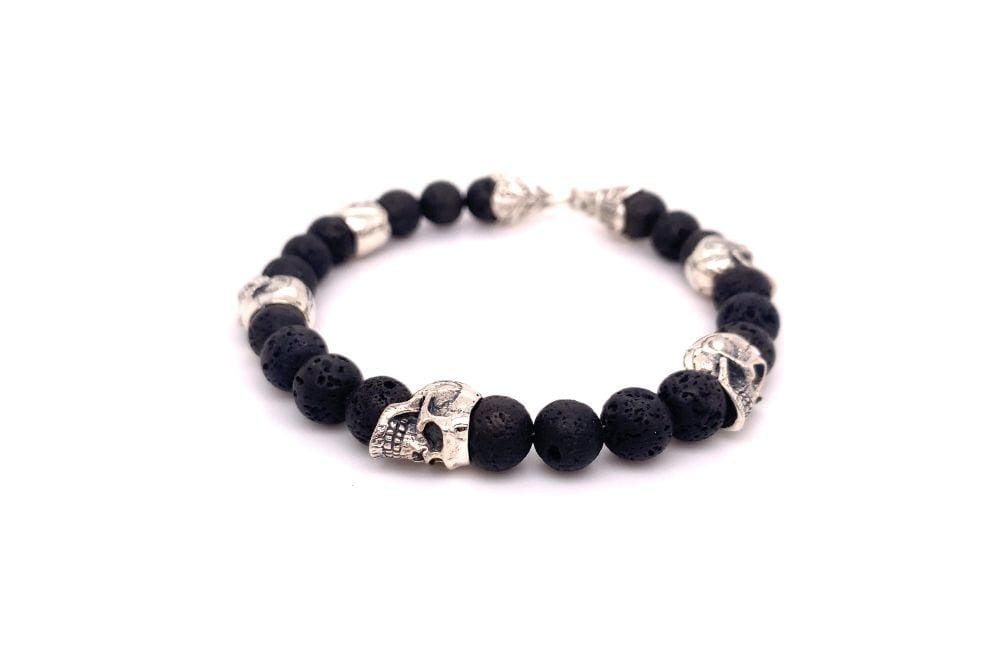 Skulls And Lava Bracelet