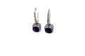 Honesty Earrings- Amethyst