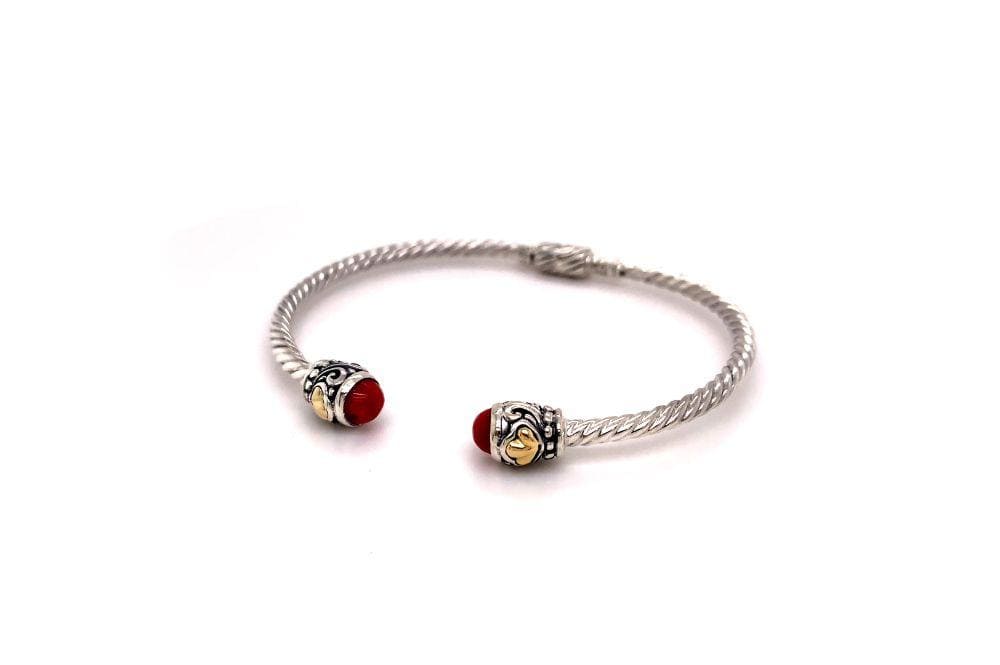 Sienna Bangle- Coral