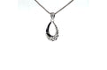 Embrace Pendant- Black Shell