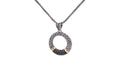 Ubud Pendant- Black Spinel
