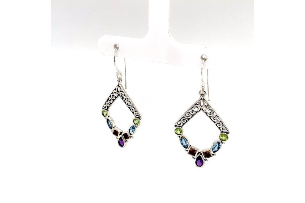 Riviera Filigree Earrings- Multi