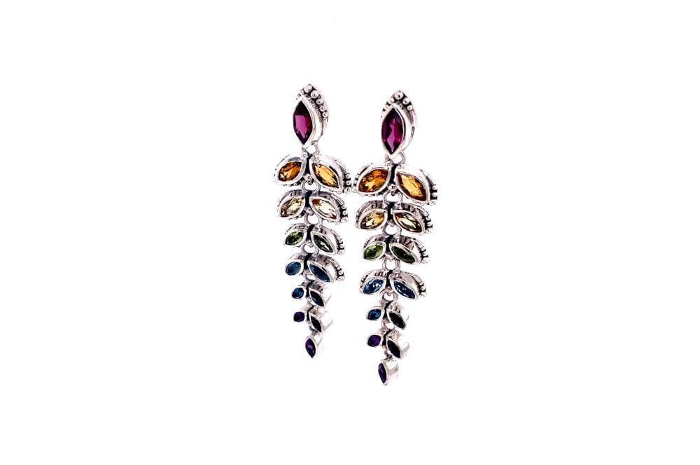 Evening Flight Earrings- Multi