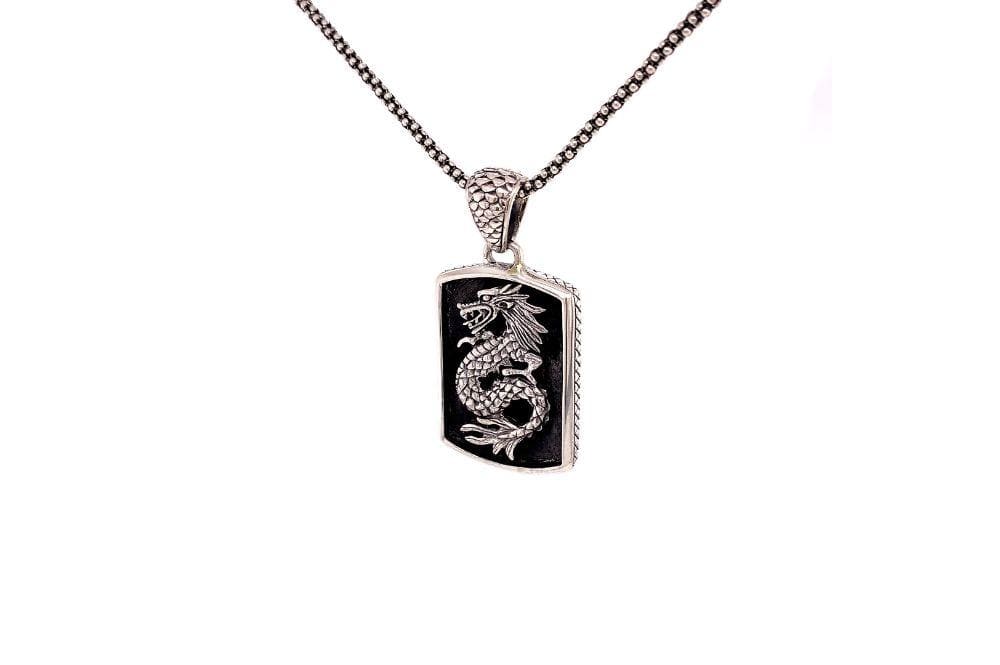Shanghai Dog Tag Pendant