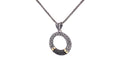 Ubud Pendant- Black Spinel