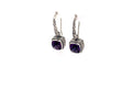 Honesty Earrings- Amethyst