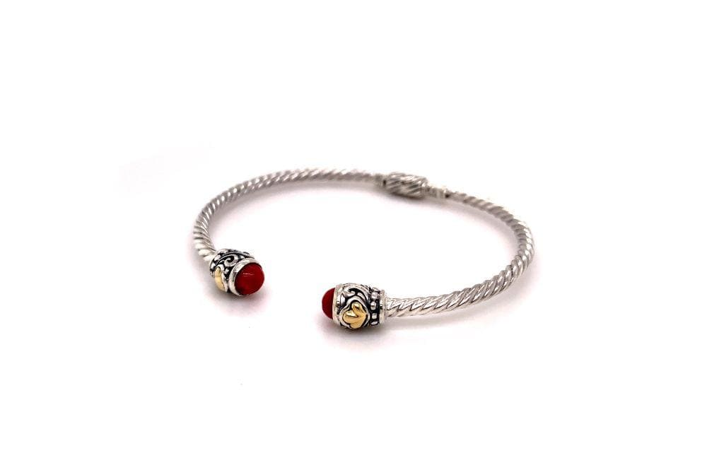 Sienna Bangle- Coral
