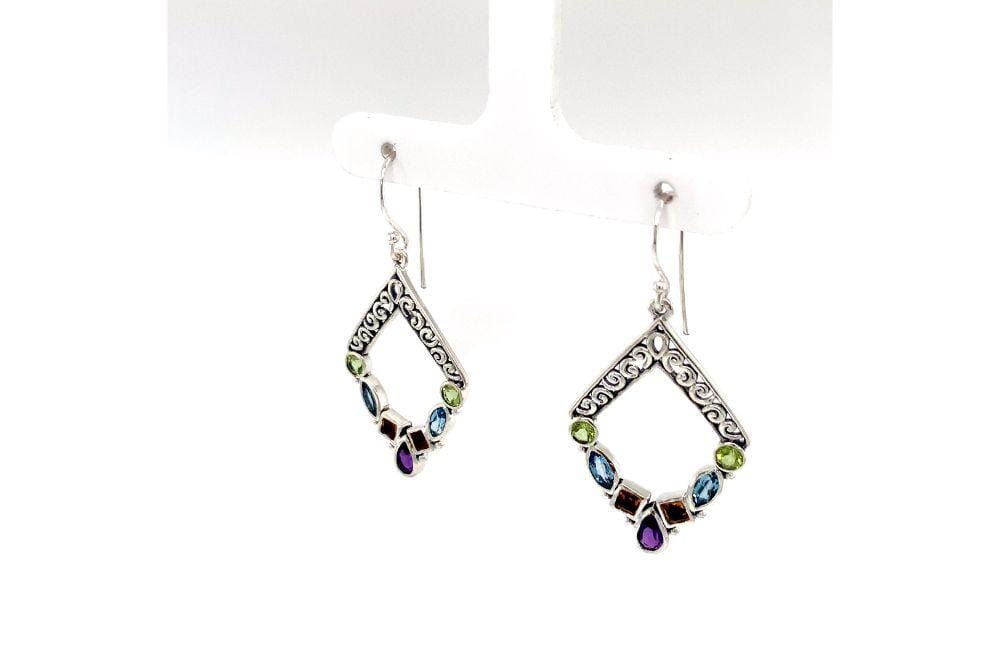 Riviera Filigree Earrings- Multi