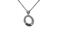 Ubud Pendant- Black Spinel
