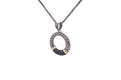 Ubud Pendant- Black Spinel