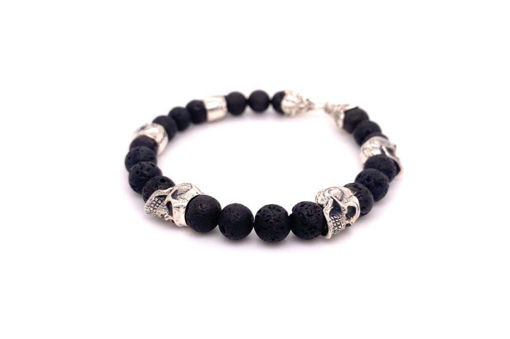 Skulls And Lava Bracelet