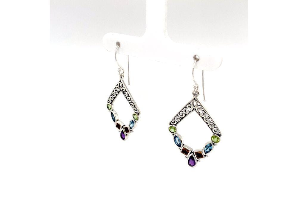 Riviera Filigree Earrings- Multi