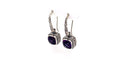 Honesty Earrings- Amethyst