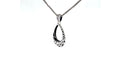 Embrace Pendant- Black Shell